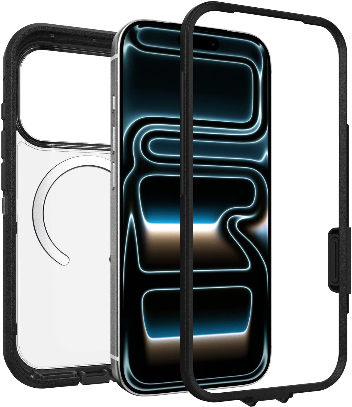Otterbox Defender Pro Xt Magsafe With Camera Control Apple Iphone 17 Pro/18 Pro Clear/Black