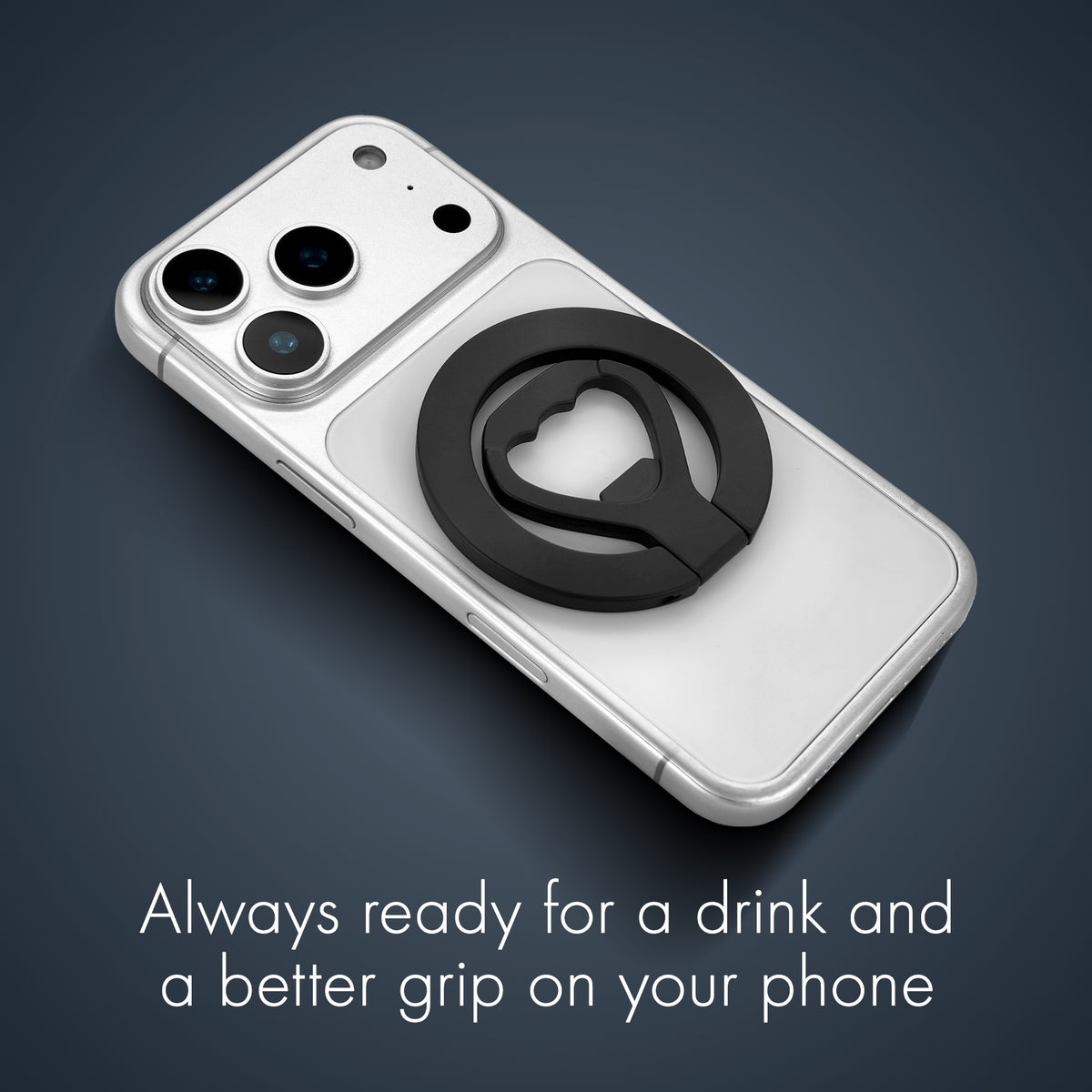 My Style Magpop Magsafe Compatible Zinc Alloy Bottle Opener Black
