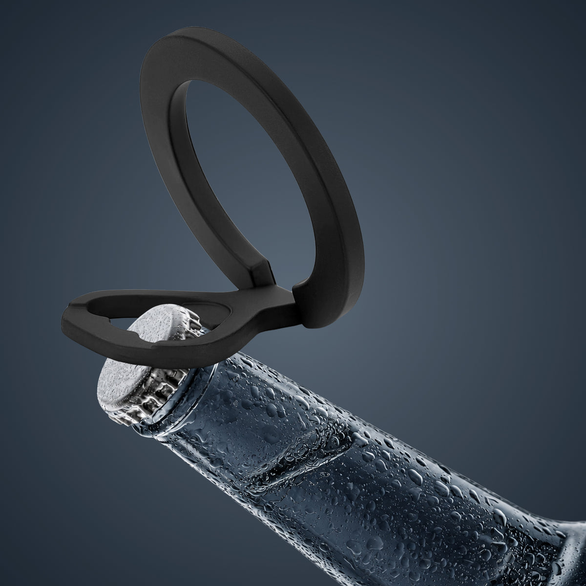 My Style Magpop Magsafe Compatible Zinc Alloy Bottle Opener Black